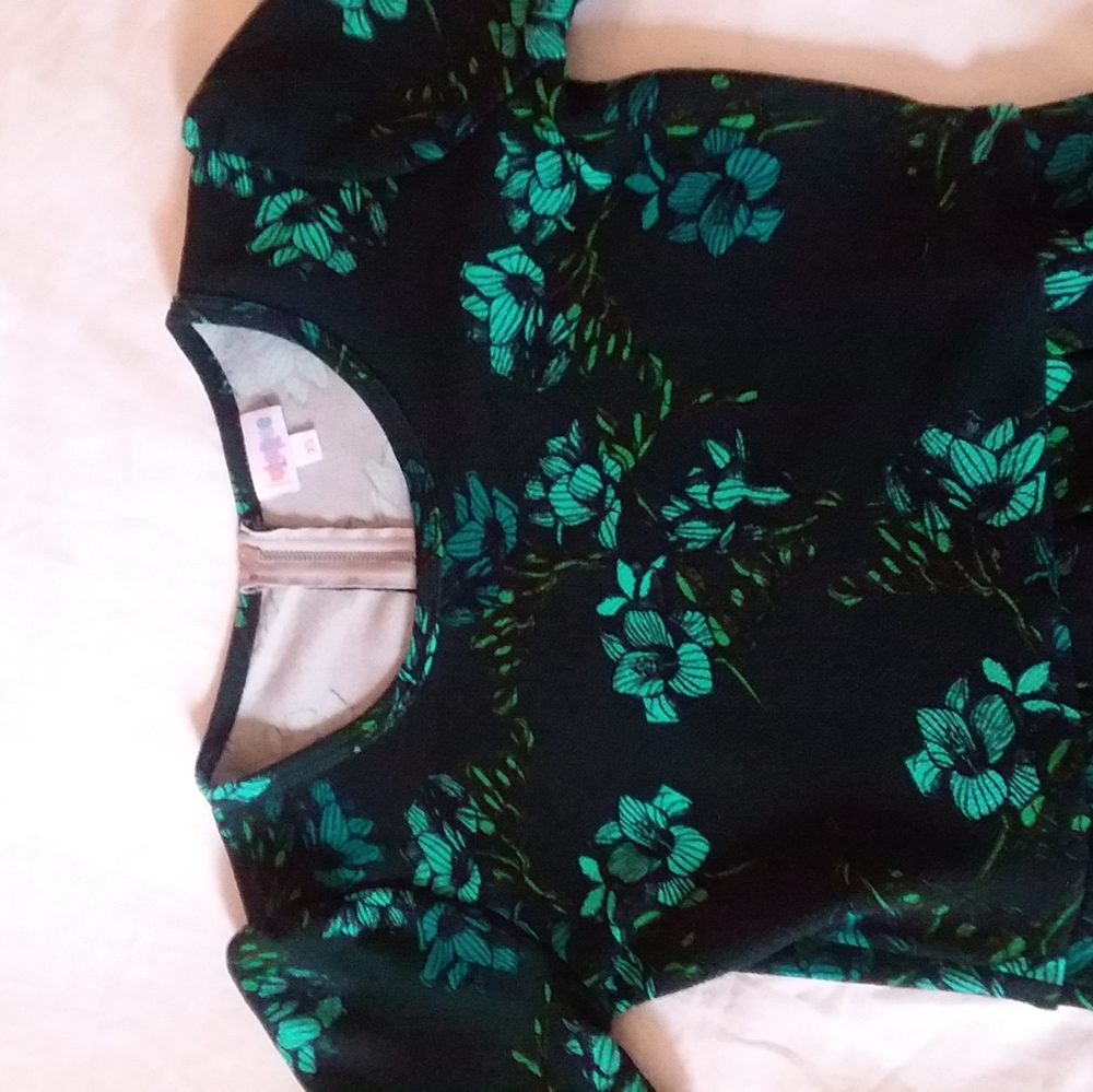 EUC Lularoe Amelia Floral Dress